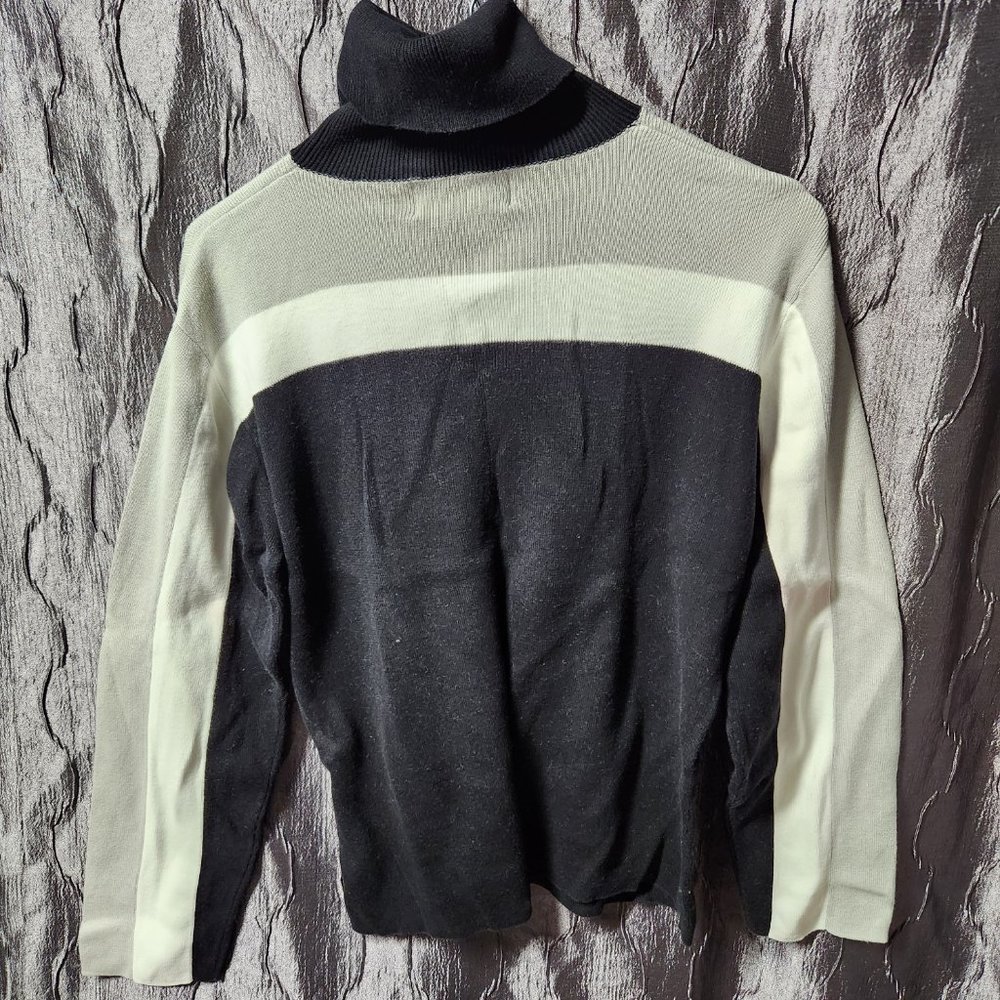 Sharon Young Turtleneck Sweater w/Scarf